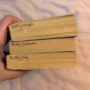 Lot of 3 Buffy the Vampire Slayer Angel paperback novels vintage books